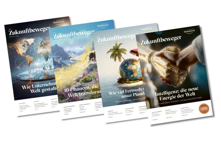 Ausgaben des Magazins Der Zukunftbeweger